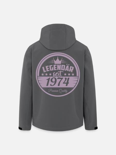 Legendär seit 1974 - Recycelte Männer Softshell-Jacke von Stanley/Stella - Schwarz