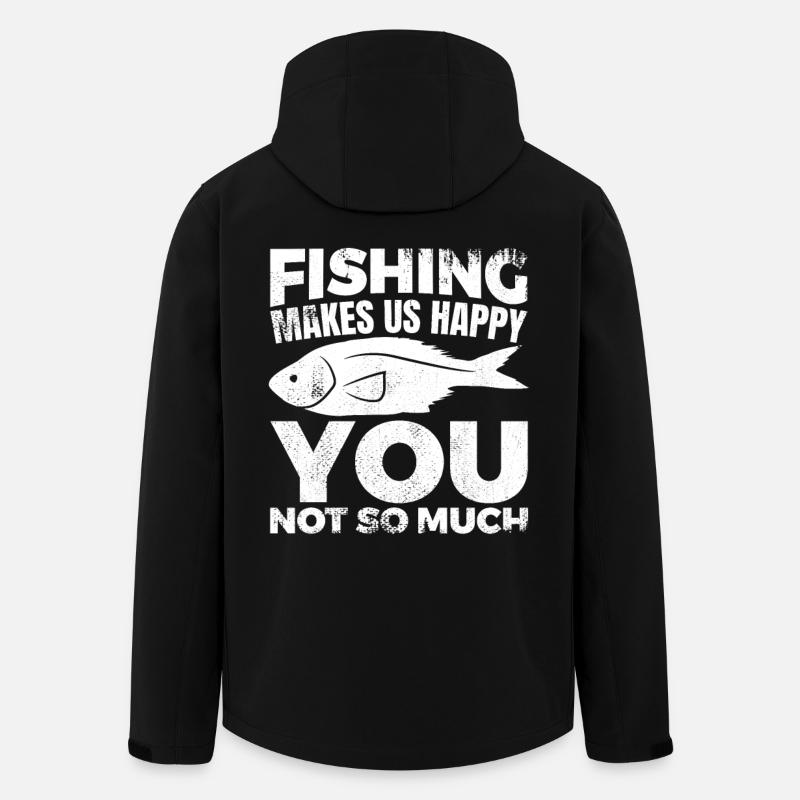 Fischer Witz - Recycelte Männer Softshell-Jacke von Stanley/Stella - Schwarz