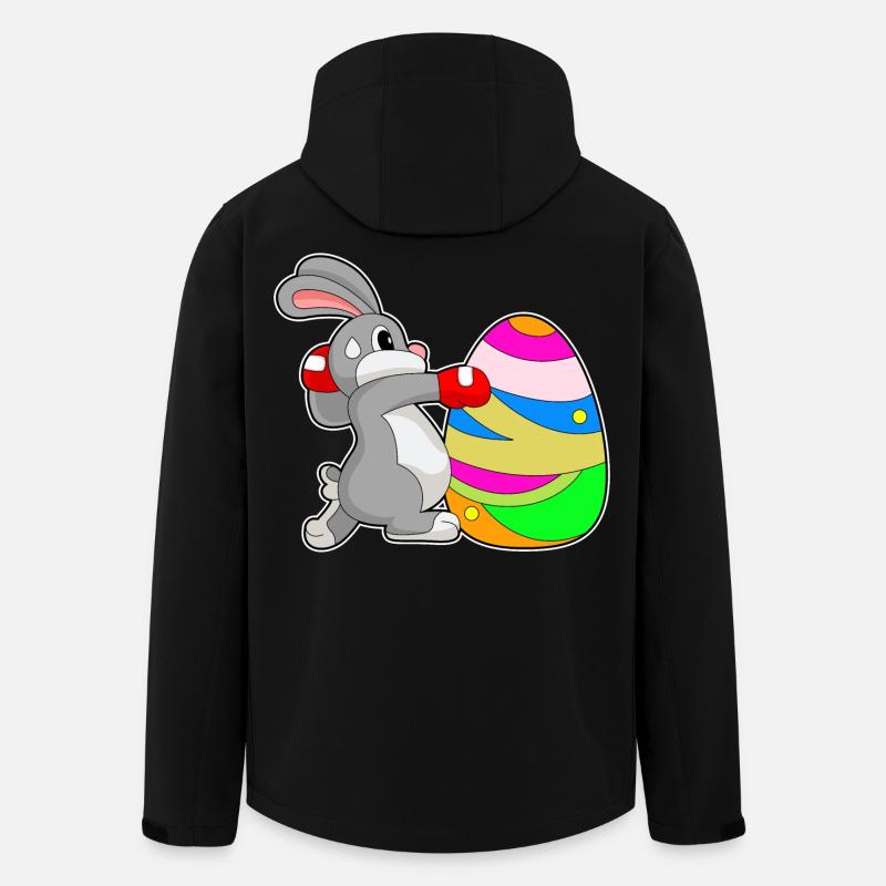 Bunny Easter Boxes - Men’s Recycled Softshell Jacket by Stanley/Stella - black
