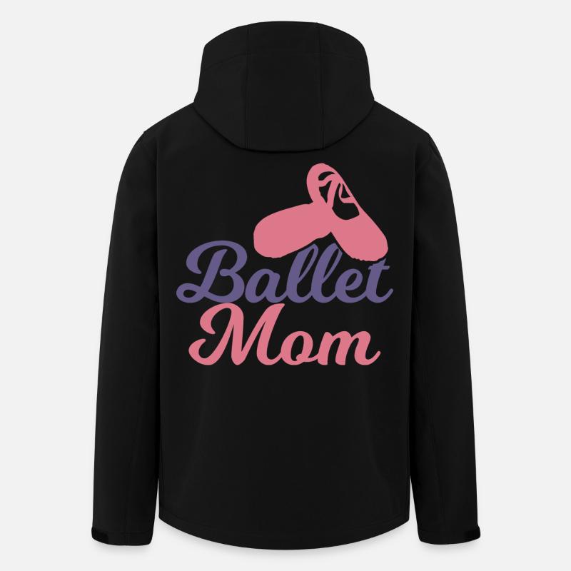 Ballett Mutter - Recycelte Männer Softshell-Jacke von Stanley/Stella - Schwarz