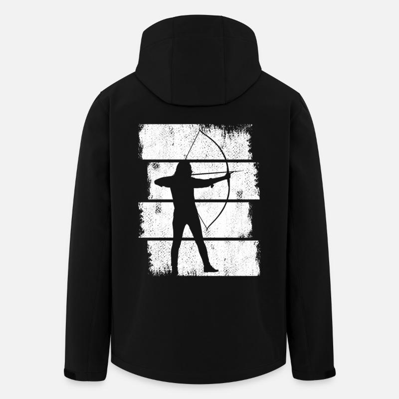 Archer - Men’s Recycled Softshell Jacket by Stanley/Stella - black