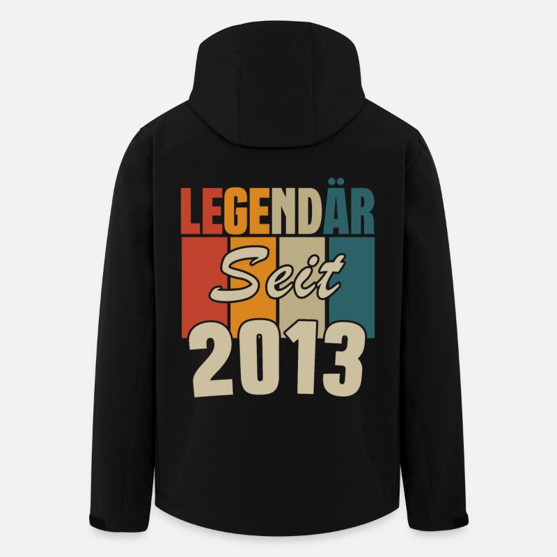 Legendär seit 2013 - Recycelte Männer Softshell-Jacke von Stanley/Stella - Schwarz