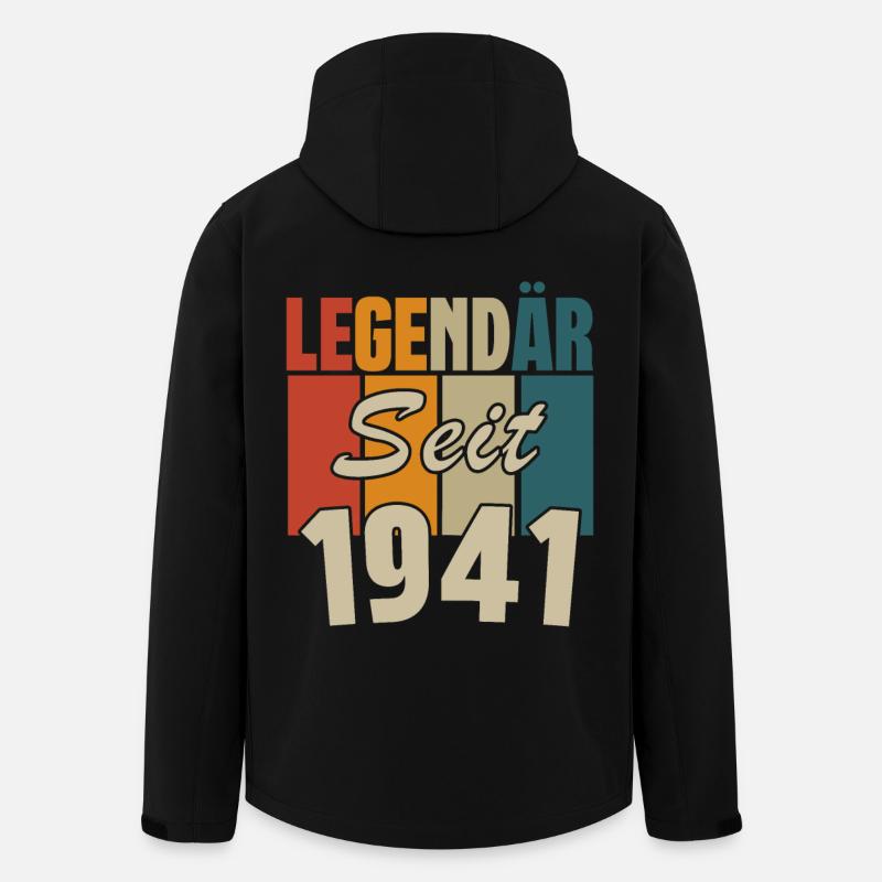 Legendär seit 1941 - Recycelte Männer Softshell-Jacke von Stanley/Stella - Schwarz