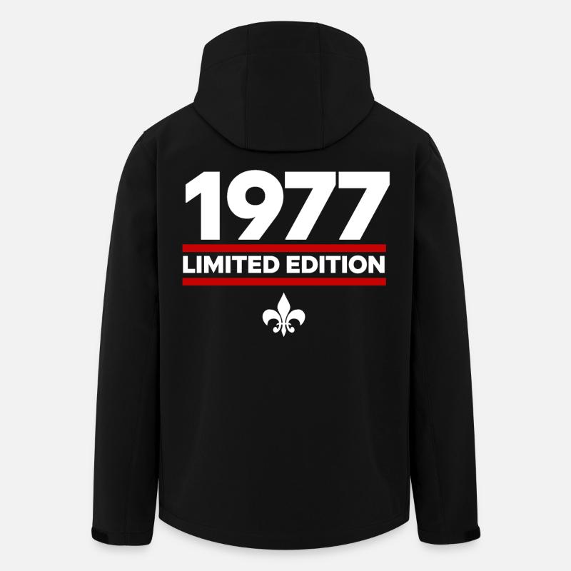 Édition limitée de 1977 - Veste softshell homme en polyester recyclé Stanley/Stella - noir