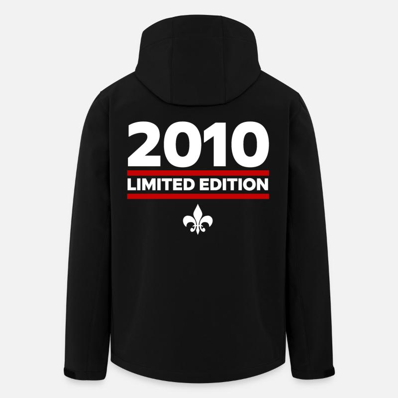 Édition limitée 2010 - Veste softshell homme en polyester recyclé Stanley/Stella - noir