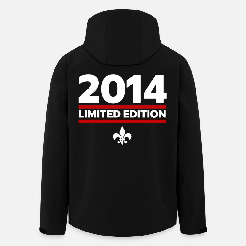 2014 Limited Edition - Recycelte Männer Softshell-Jacke von Stanley/Stella - Schwarz