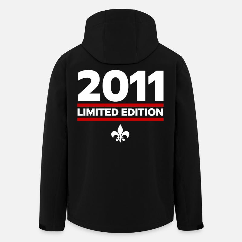 2011 Limited Edition - Recycelte Männer Softshell-Jacke von Stanley/Stella - Schwarz