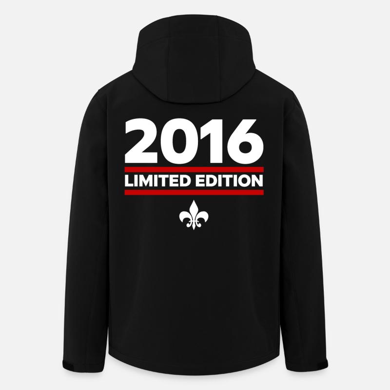 2016 Limited Edition - Recycelte Männer Softshell-Jacke von Stanley/Stella - Schwarz