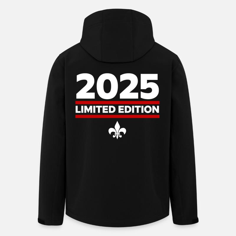 Édition limitée 2025 - Veste softshell homme en polyester recyclé Stanley/Stella - noir