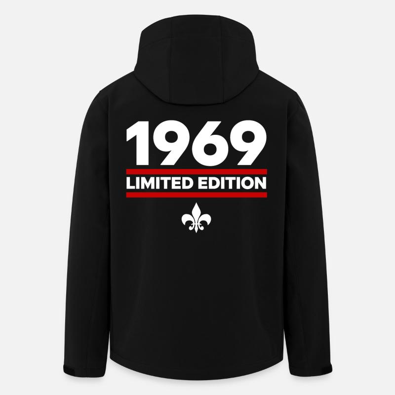 1969 Limited Edition - Recycelte Männer Softshell-Jacke von Stanley/Stella - Schwarz