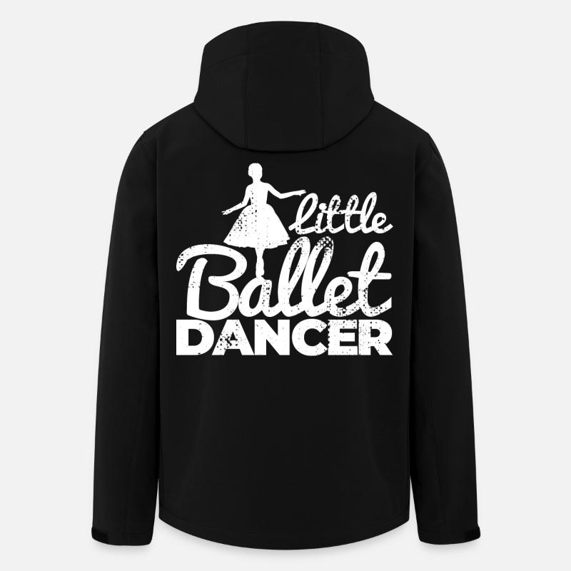 Little Ballet Dancer - Men’s Recycled Softshell Jacket by Stanley/Stella - black