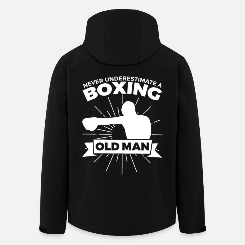Boxen Großvater - Recycelte Männer Softshell-Jacke von Stanley/Stella - Schwarz