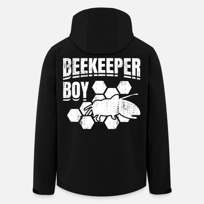 Beekeeper Young - Men’s Recycled Softshell Jacket by Stanley/Stella - black