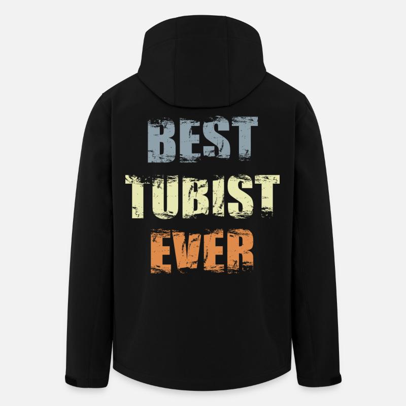 Bester Tubaspieler - Recycelte Männer Softshell-Jacke von Stanley/Stella - Schwarz