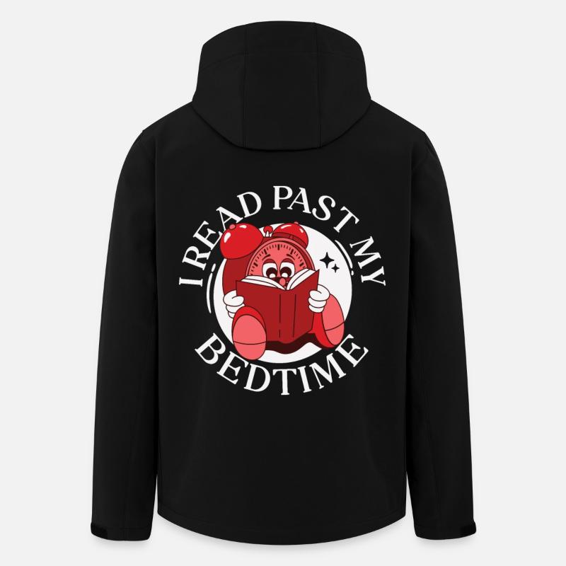 I read past my bedtime - Recycelte Männer Softshell-Jacke von Stanley/Stella - Schwarz