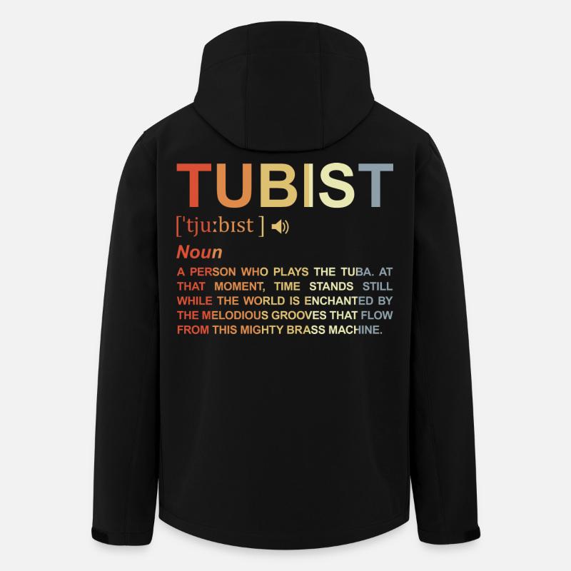 Tubist Definition - Recycelte Männer Softshell-Jacke von Stanley/Stella - Schwarz