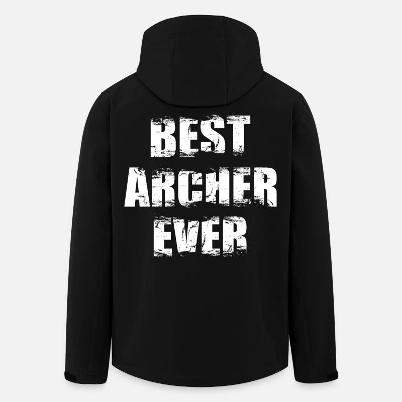 Best Archer - Men’s Recycled Softshell Jacket by Stanley/Stella - black