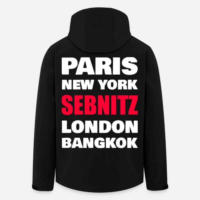 Sebnitz - Men’s Recycled Softshell Jacket by Stanley/Stella - black