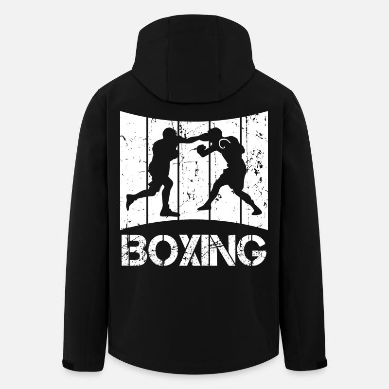 Retro Boxes - Men’s Recycled Softshell Jacket by Stanley/Stella - black