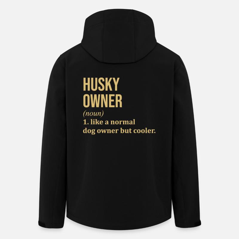 Husky - Men’s Recycled Softshell Jacket Discoverer by Stanley/Stella - black