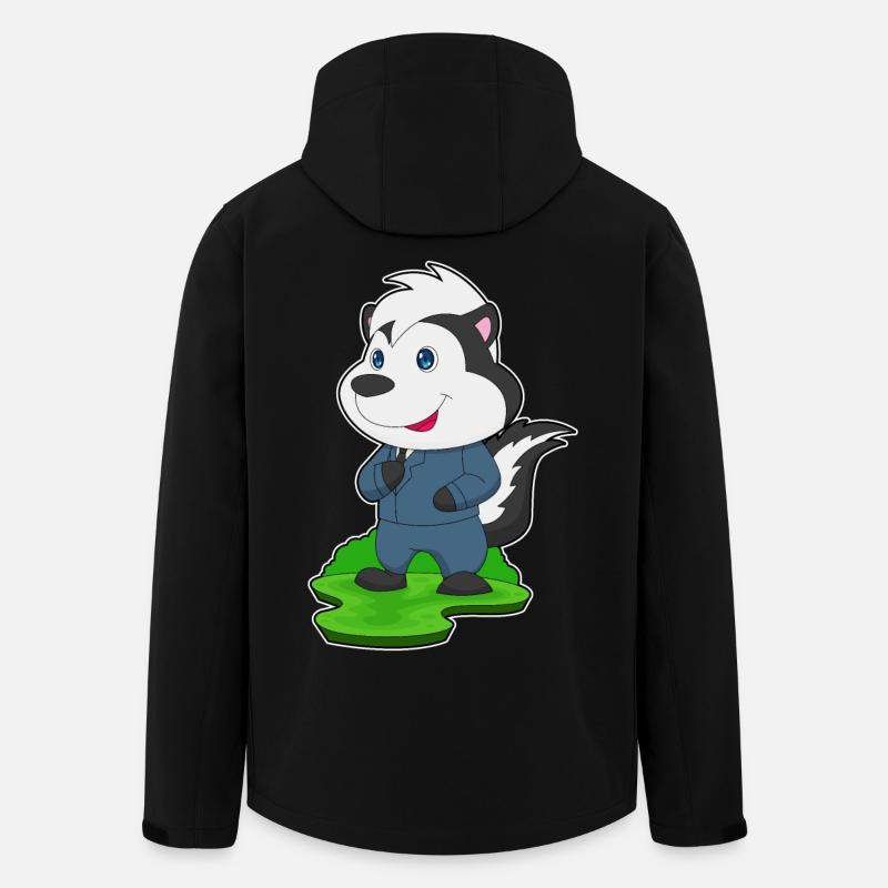 Stinktier Bräutigam Hochzeit - Recycelte Männer Softshell-Jacke von Stanley/Stella - Schwarz
