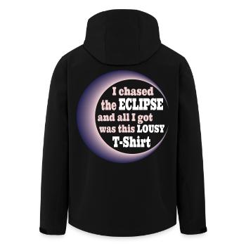 J’ai chassé l’éclipse, tout ce que j’ai eu était un t-shirt moche - Veste softshell homme en polyester recyclé Stanley/Stella - noir - Dos - AI Model Male 185 light (185cm)