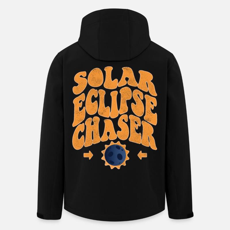 Solar eclipse chaser - Men’s Recycled Softshell Jacket by Stanley/Stella - black