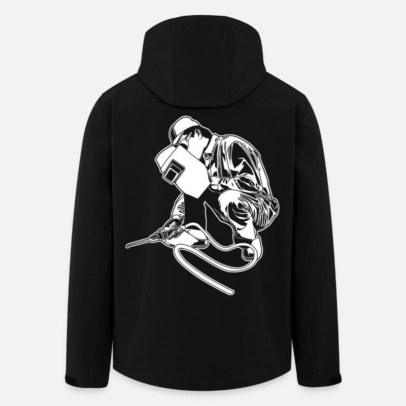 Welder - Men’s Recycled Softshell Jacket by Stanley/Stella - black