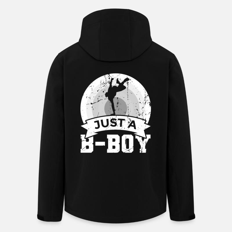 Nur ein B Boy - Recycelte Männer Softshell-Jacke von Stanley/Stella - Schwarz