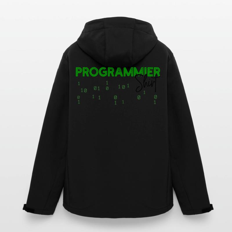 Programmeur Développeur Code Statement Scripting Veste softshell homme en polyester recyclé Stanley/Stella