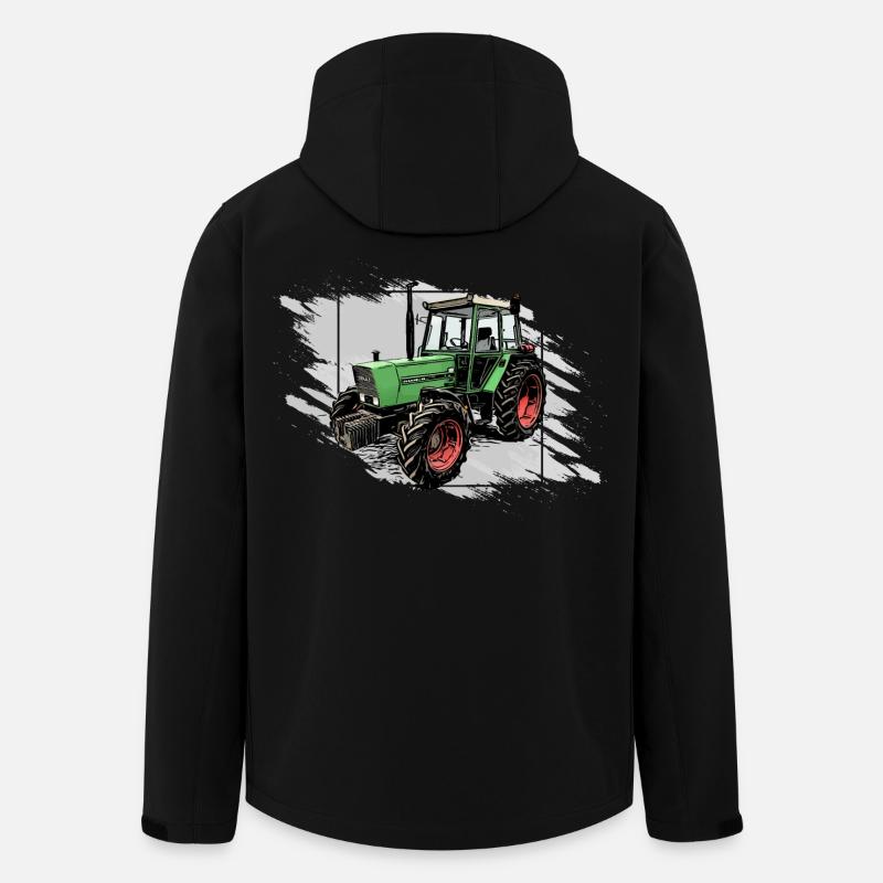 Tractor Farmer - Men’s Recycled Softshell Jacket by Stanley/Stella - black