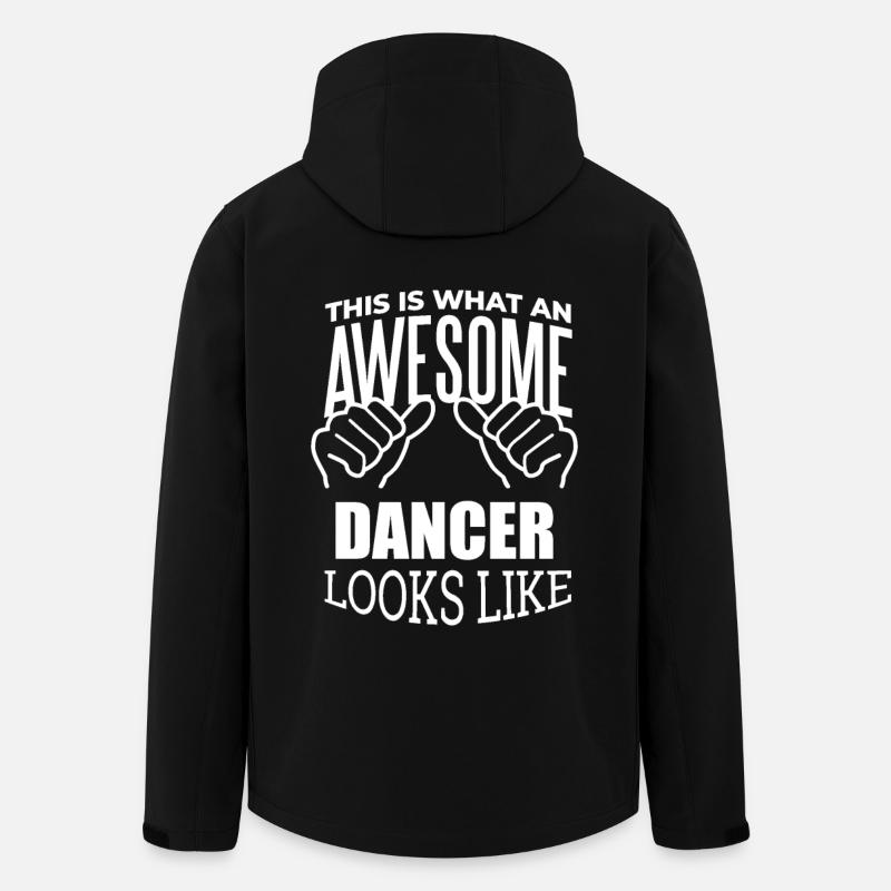 danser - Veste softshell homme en polyester recyclé Stanley/Stella - noir