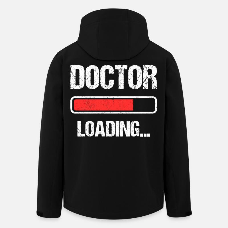 Docteur Loading I - Veste softshell homme en polyester recyclé Stanley/Stella - noir