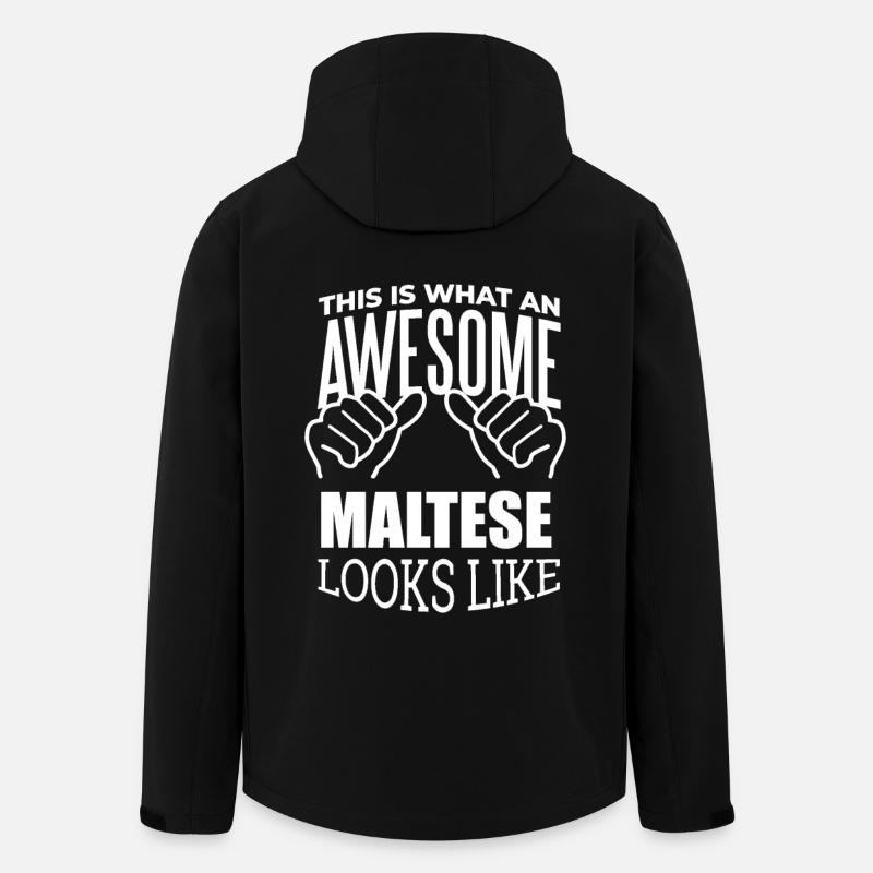Malta - Recycelte Männer Softshell-Jacke von Stanley/Stella - Schwarz