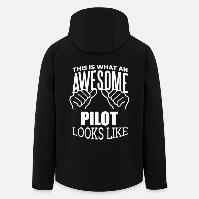 pilote - Veste softshell homme en polyester recyclé Stanley/Stella - noir