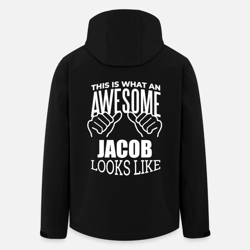Jacob - Recycelte Männer Softshell-Jacke von Stanley/Stella - Schwarz