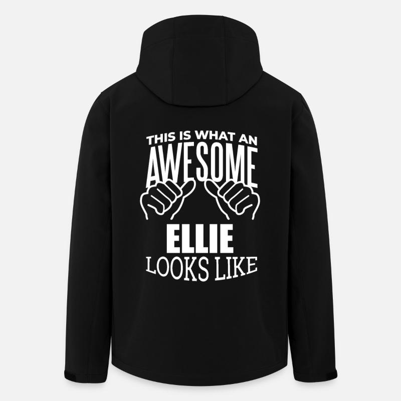 Ellie - Recycelte Männer Softshell-Jacke von Stanley/Stella - Schwarz