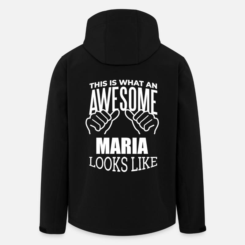 Maria - Men’s Recycled Softshell Jacket Discoverer by Stanley/Stella - black