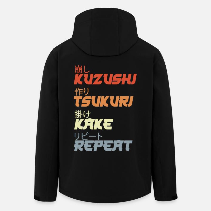 Techniques de projection de judo - Veste softshell homme en polyester recyclé Stanley/Stella - noir