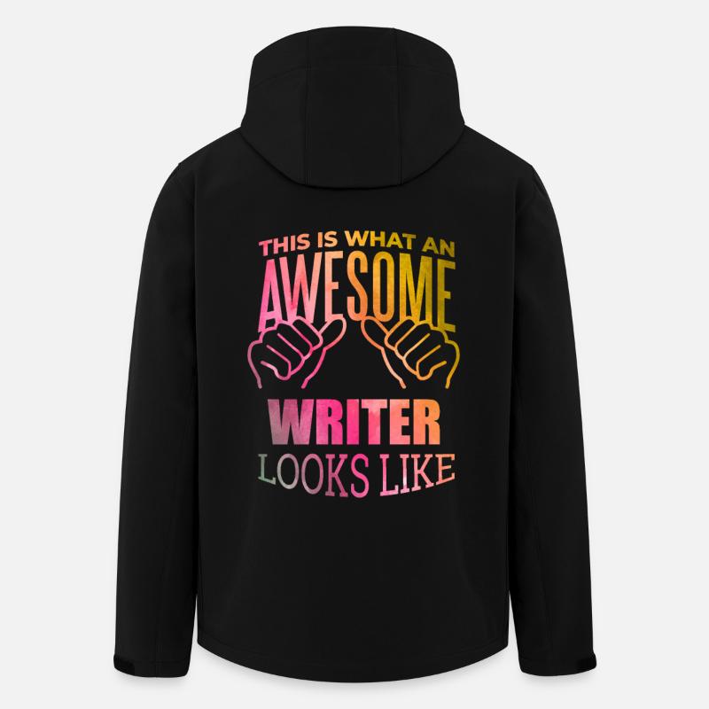 Author - Men’s Recycled Softshell Jacket by Stanley/Stella - black