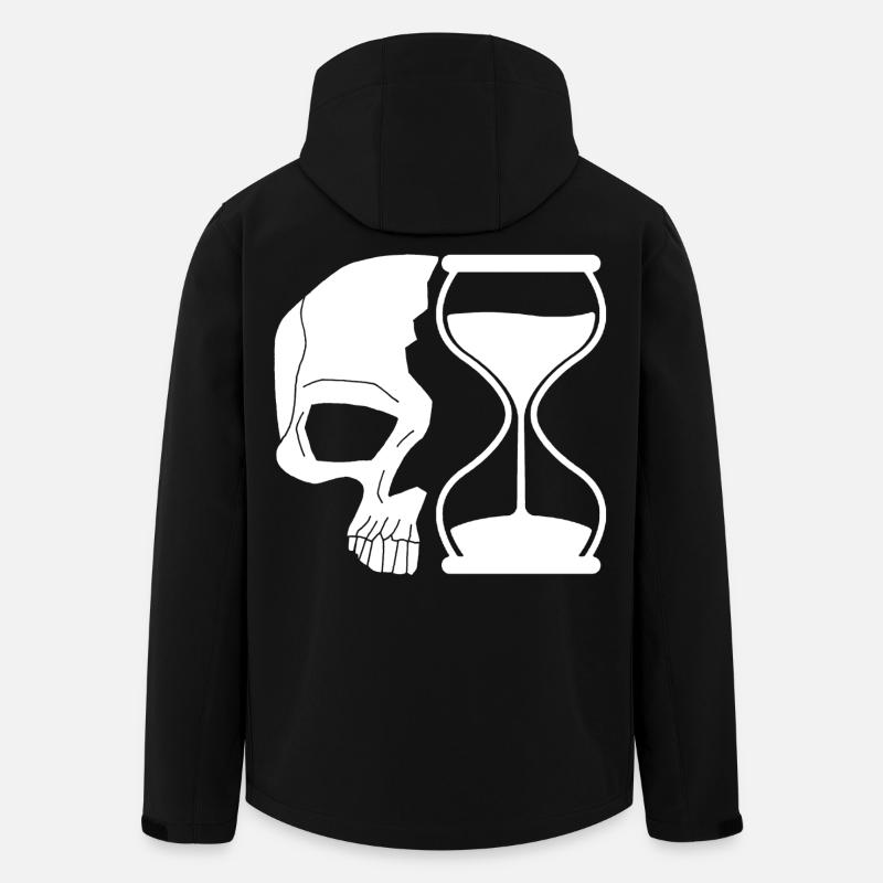 Death and time - Men’s Recycled Softshell Jacket by Stanley/Stella - black