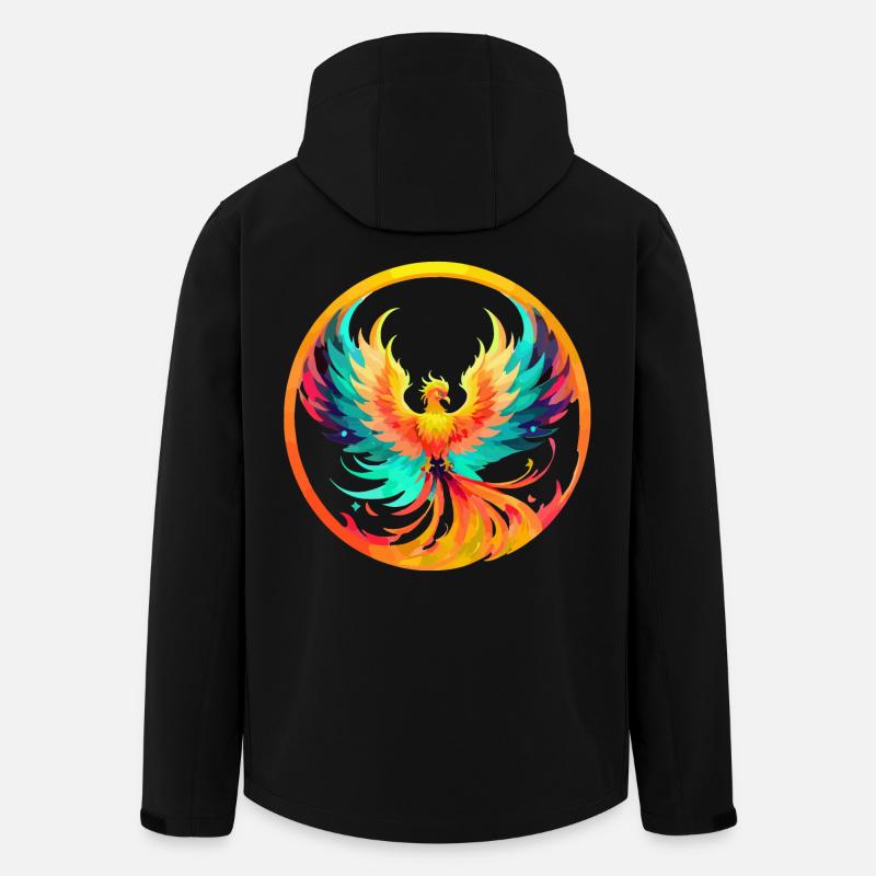 Phoenix Phönix - Men’s Recycled Softshell Jacket by Stanley/Stella - black