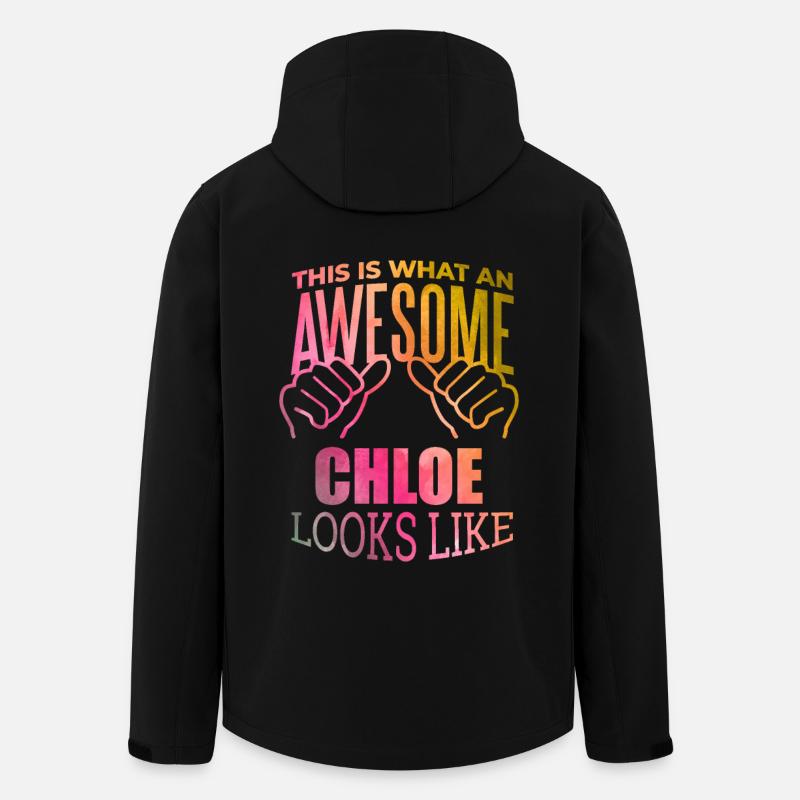Chloe - Veste softshell homme en polyester recyclé Stanley/Stella - noir