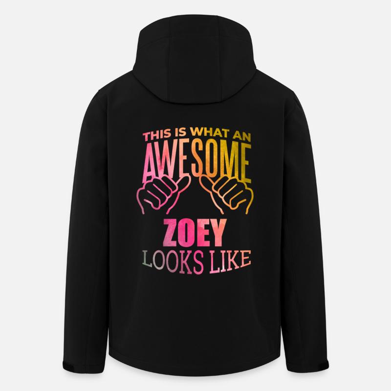 Zoey - Veste softshell homme en polyester recyclé Stanley/Stella - noir