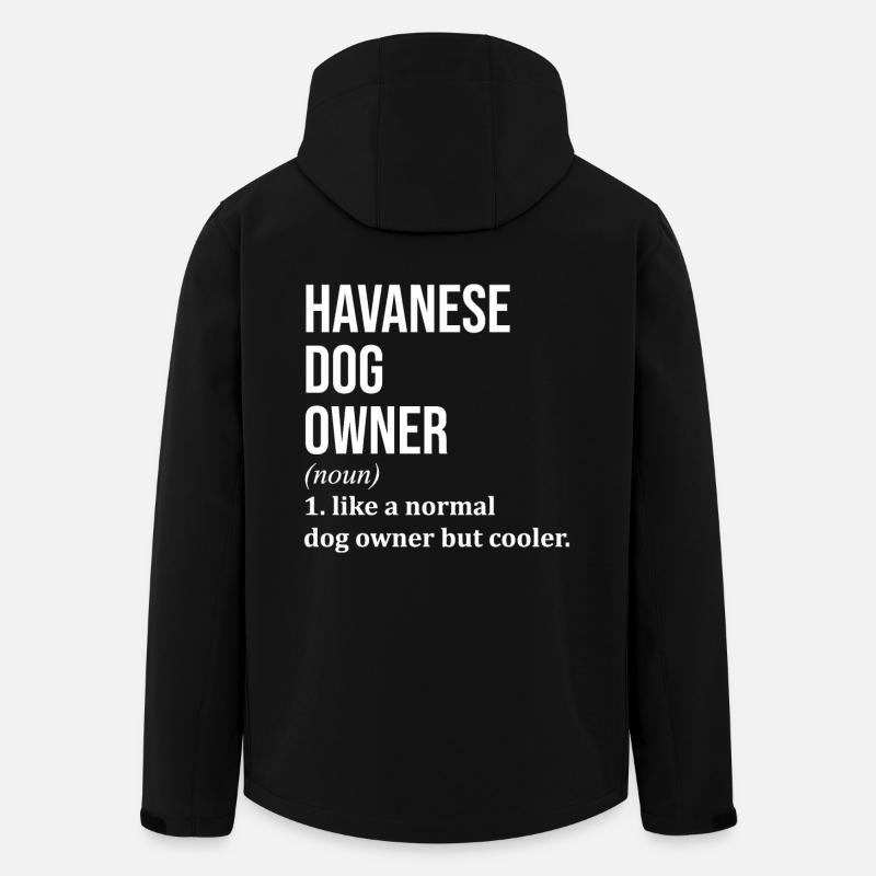 Havanese - Men’s Recycled Softshell Jacket by Stanley/Stella - black