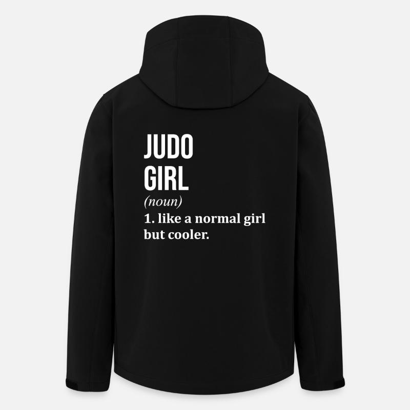 Judo - Recycelte Männer Softshell-Jacke von Stanley/Stella - Schwarz