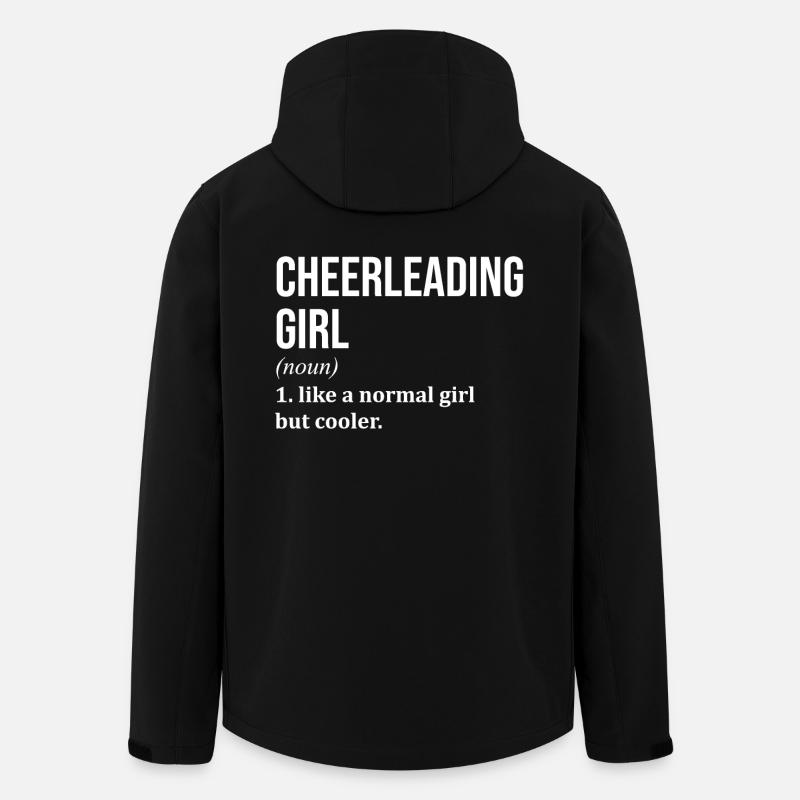 Cheerleader - Recycelte Männer Softshell-Jacke von Stanley/Stella - Schwarz