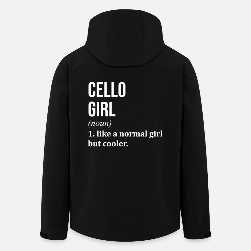 Cello - Men’s Recycled Softshell Jacket by Stanley/Stella - black