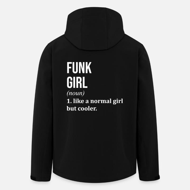 Funk - Men’s Recycled Softshell Jacket by Stanley/Stella - black