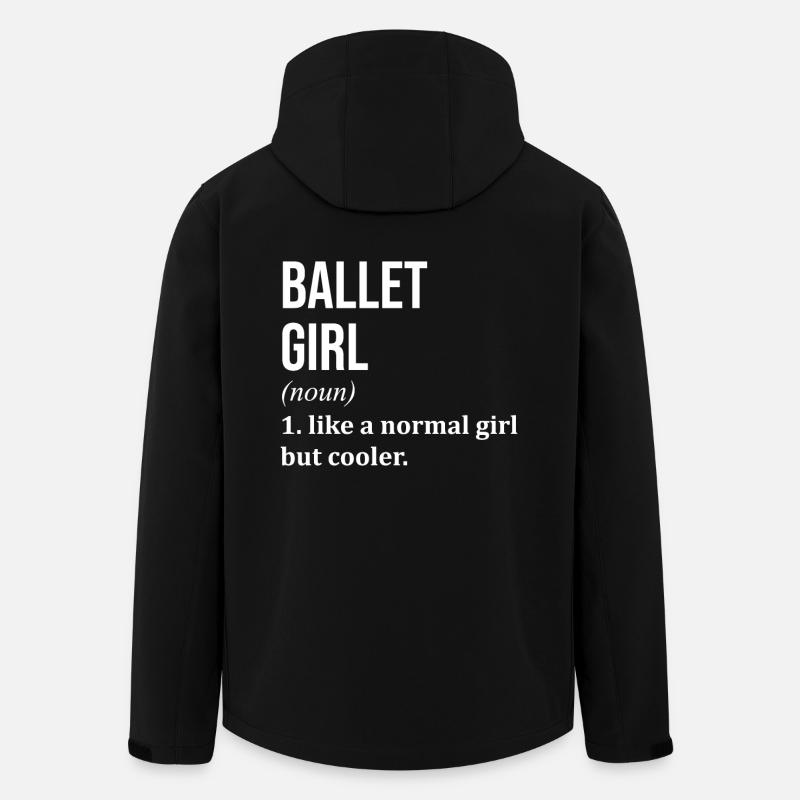 Ballett - Recycelte Männer Softshell-Jacke von Stanley/Stella - Schwarz